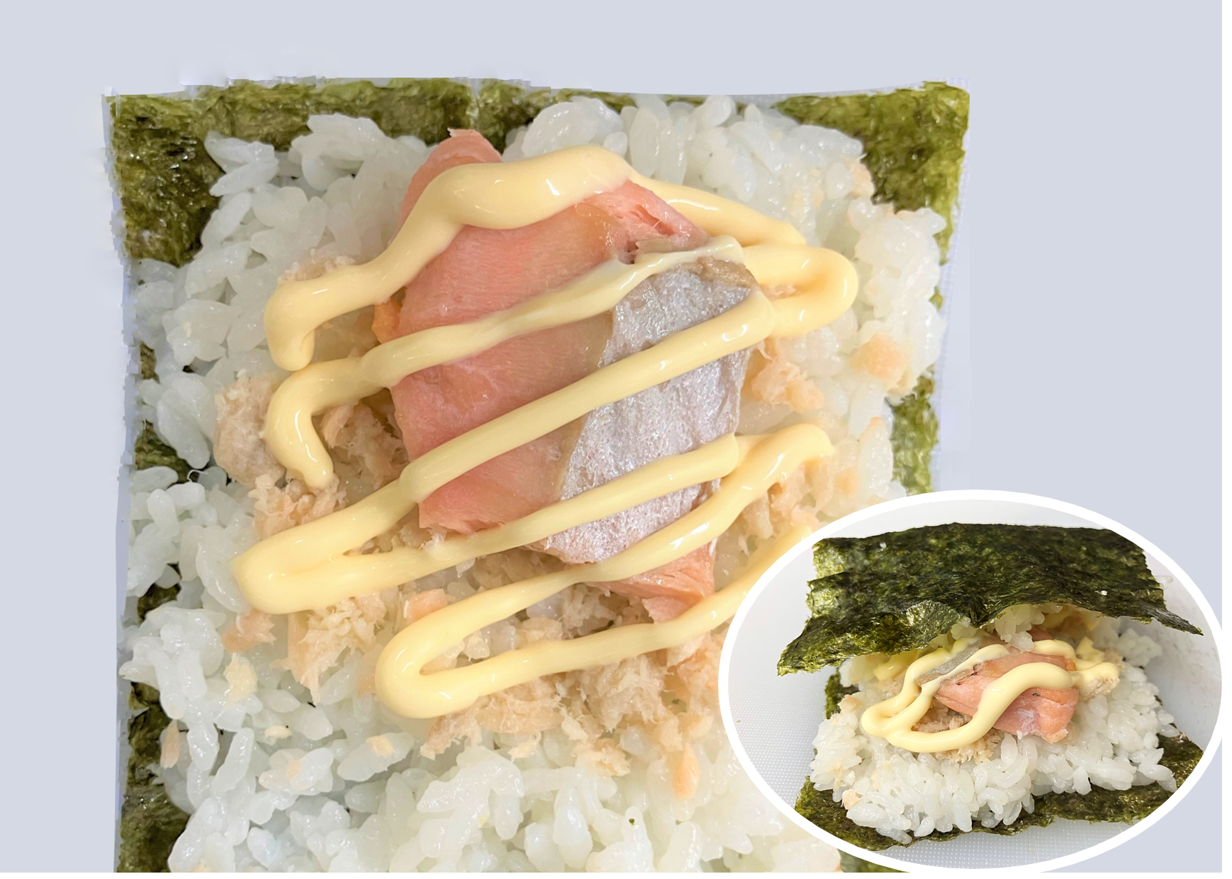 おにぎりサンド 鮭マヨネーズ
